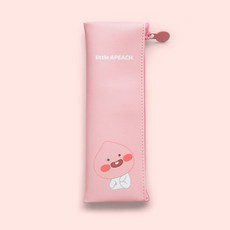 카카오프렌즈 리틀프렌즈 미니 플랫 파우치형 펜케이스, 어피치, 1개