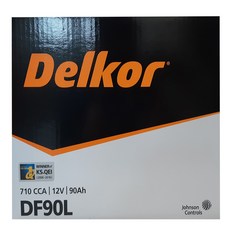 델코 DF90자동차배터리, 1개, DF90L대여안함+폐전지반납