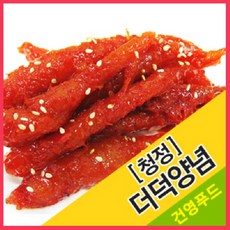 건영푸드 더덕무침 (청정) 1kg 4kg 누구나 좋아하는 이 맛 으로 사랑 받는 식품 더덕무침, 1개