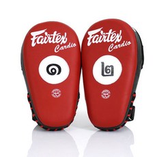 페어텍스 손미트 Fairtex FMV12 Angular Focus Mitts, 블루/레드