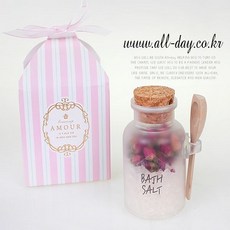 올데이 [(바디쏠트)히말라야 크리스탈 솔트-장미(핑크케이스)], 1세트
