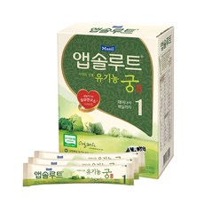 앱솔루트 자연의 선물 유기농 궁 스틱분유 1단계, 20개입, 1개