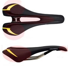 PROMEND SD-575 자전거 MTB 엠티비 전립선 안장, 블랙+옐로우