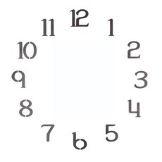 시계스텐실도안