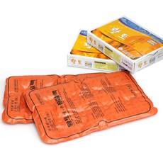 황토찜질팩 PVC 냉온찜질팩 다용도찜질팩 한의원찜질팩, 2개