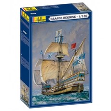 HELLER 1:150 GRANDE HERMINE塑膠模型帆船, 1個