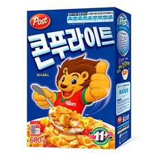 동서 콘푸라이트 대용량 600g x 12개 씨리얼/캘로그/콘푸레이크/포스트/아침식사, 단일 수량