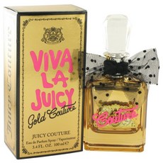 쥬시꾸뛰르 향수 오드퍼퓸 Viva La Juicy Gold Couture Eau De Parfum Spray 100 ml, 100ml, 1개