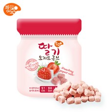 짱죽 3+1 요거트큐브 4종 출시, 딸기요거트큐브, 1개