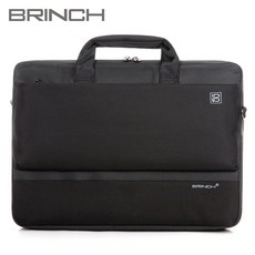 BRINCH 노트북가방 BW-203, 블랙, 17in