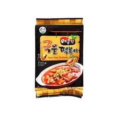 송학식품 매콤한 국물 떡볶이 375g x 10개 1BOX, 10개입