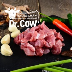 [닥터카우] 국내산 돼지고기 암돼지 1+등급 후지(뒷다리) 500g, 1팩, 후지 (국거리용) 500g