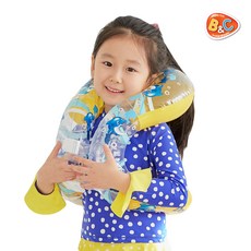 [파란하늘] 돌고래 수영코치 튜브 양 손이 자유로운, 중