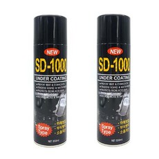 언더코팅 스프레이 SD1000 검정, 1개, SD-1000