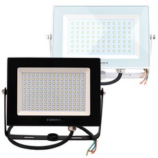 번개표 LED투광등 화이트 블랙 주광색 전구색 30W 50W, 1_엘바투광등30W화이트[주광색]확산형