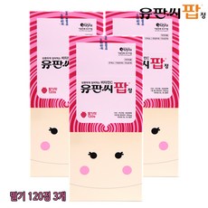 (주)유유제약 NEW유판씨팝 비타민C 딸기맛 120정, 3box