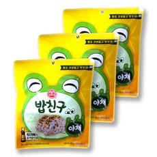 오뚜기 밥친구 야채 3개(36.3g*3개)주먹밥이랑후리가케즉석간편요리식품, 36.3g, 3개