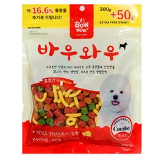 바우와우 강아지용 혼합간식 350g