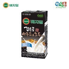 베지밀 검은콩 아몬드&호두 두유, 190ml, 96개
