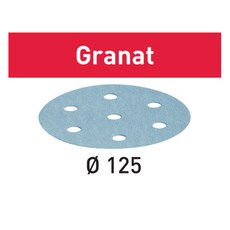 페스툴샌딩디스크STF D125/8P320GR/100Granat/497175 단품 상품 이미지