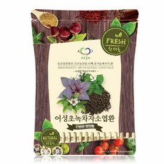 푸른들판 국내산 어성초녹차자소엽환, 300g, 1개