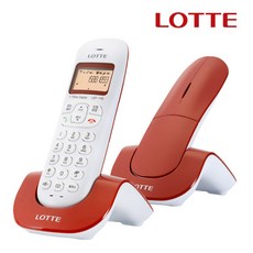 롯데전자 무선전화기, LSP-745(레드)