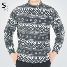 스타일랑 자체제작 소프트웜 남성 기본 플리스 기모 반폴라 티셔츠(AW9SY3LT007M)