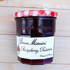 본마망 라즈베리잼 370g 과일잼 수입잼, 본마망 라즈베리잼 370gx1