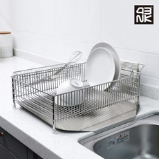 국산 올스테인레스304 식기건조대 이녹스린 올스텐 풀세트구성