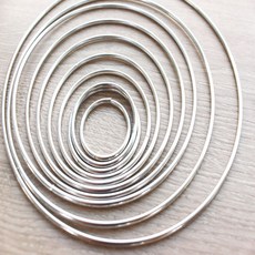 홈데코 드림캐쳐 링 (10종택1) DIY 공예용 메탈링 O링, 6.5cm