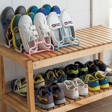 유어밤 신발 정리 거치대 신발건조대 2개 1set, 화이트