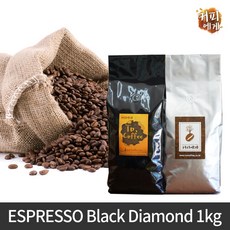 커피에게 블랜딩 원두 블랙다이아몬드 1kg, 홀빈(분쇄안함), 3개