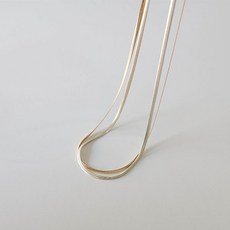 스네이크순금목걸이