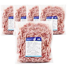 벅스웨이 국내산 돼지고기 다짐육 1kg, 5개