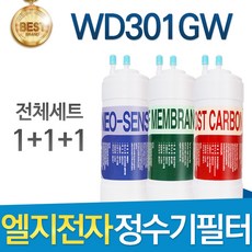 LG전자 WD301GW 엘지 고품질 정수기 필터 호환 전체세트, 선택2 - 1년관리세트(4+1+2=7개)