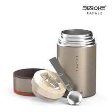 라팔 골드메탈 죽통 800ml_보온 스텐 진공도시락 국통, 라팔 골드메탈 죽통 800ml