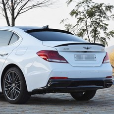 제네시스 G70 리어 스포일러, 리어스포일러-블랙(T5K), 리어스포일러 검정 T5K
