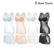 쿠미투니카 인견 란쥬 쉐이퍼 4세트 패키지 여성속옷