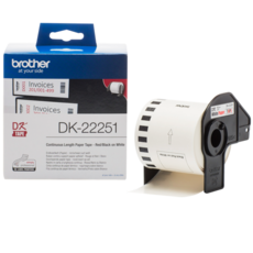 부라더 QL-800 QL-820NW 정품 DK 테이프모음, DK-22251(2색62MM), 1개