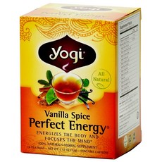 요기티 에너지, Vanilla Spice, 16개입, 32g, 1개
