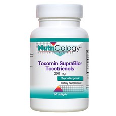 뉴트리콜로지 토코민 슈프라바이오 토코트리에놀 200mg 소프트젤, 60개입, 1개