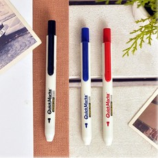 모리스 퀵마크 네임펜 S, 적색, 12개입