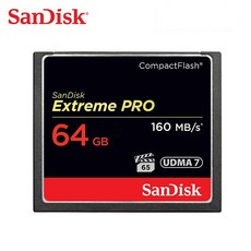 샌디스크 익스트림 프로 CF 메모리카드, 64GB, 1개