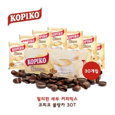 코피코 커피 필리핀 세부 커피믹스 블랑카 30T, 900g, 30개입
