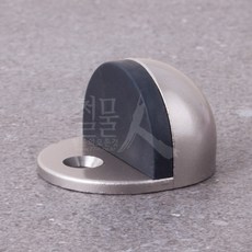 철물인 바닥용 도어스토퍼 반달 CG-핀소니켈, 1개