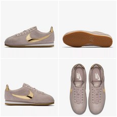 (해외상품) 나이키 코르테즈 SE 브라운 메탈릭골드 검솔 902856-204 Women's
