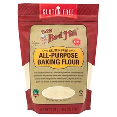 Bob's Red Mill 글루텐 프리 올 퍼포즈 베이킹 플라어, 624g, 1개