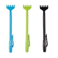 길이조절 효자손 - (18.5~29.5cm) (색상랜덤발송), 1개