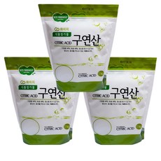  하이지 구연산 1kg x 3개 [ 3kg ] 