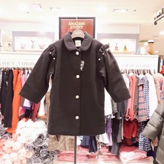 보보트리 볼륨소매 모직코트 겨울 코트